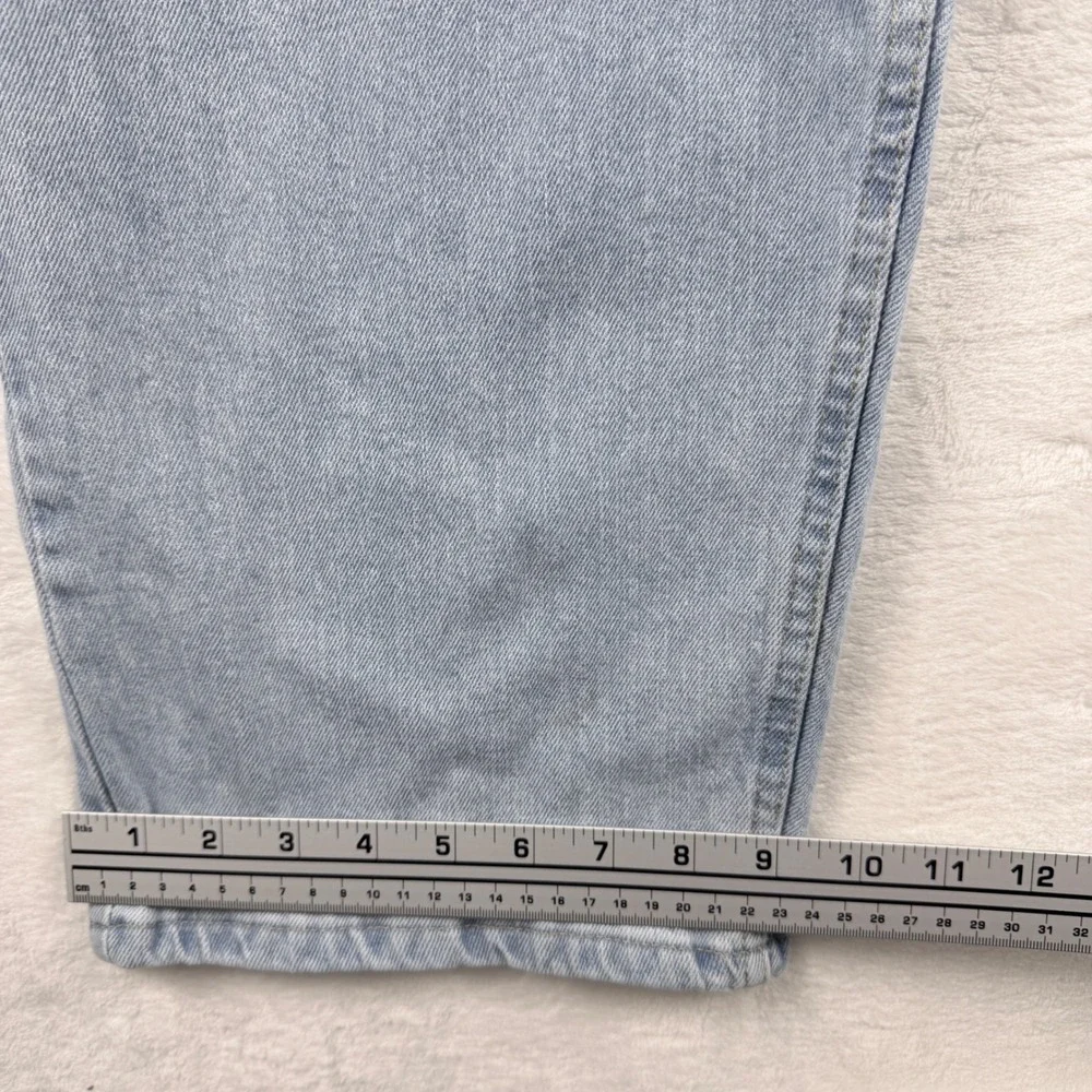Wrangler‎ Straight Leg Jeans Light Wash Denim Relaxed Fit 46x30
